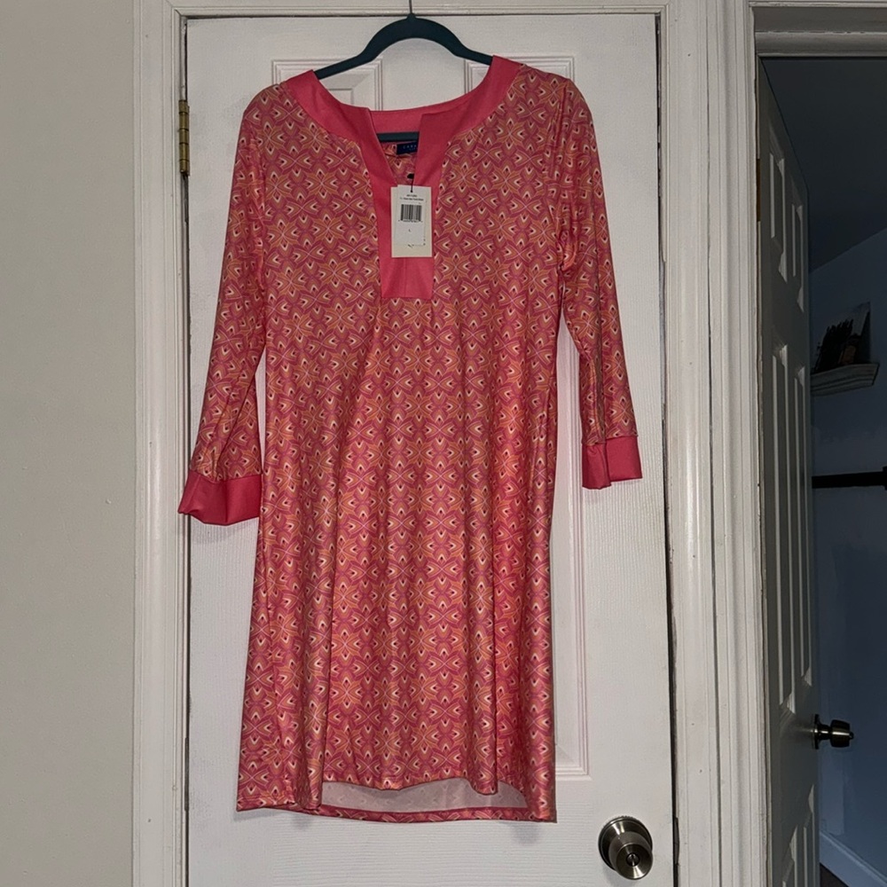Cabana Life UPF 50 Swim Cover Up Dress